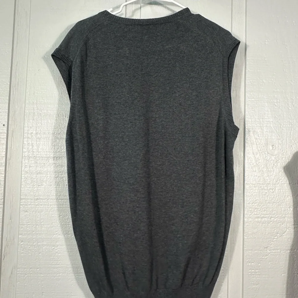 Jos A. Banks Gray Mens Sweater Vest Size XL EUC